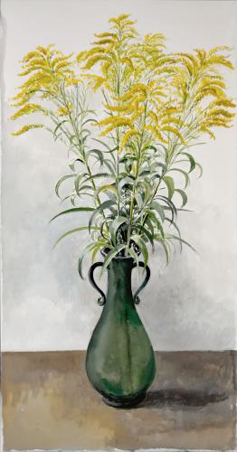 Goldenrod / Watercolour and Gouache, 27¾" x 14¼" (2008)
