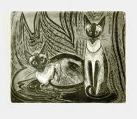 Enid Marx: `Two Cats'